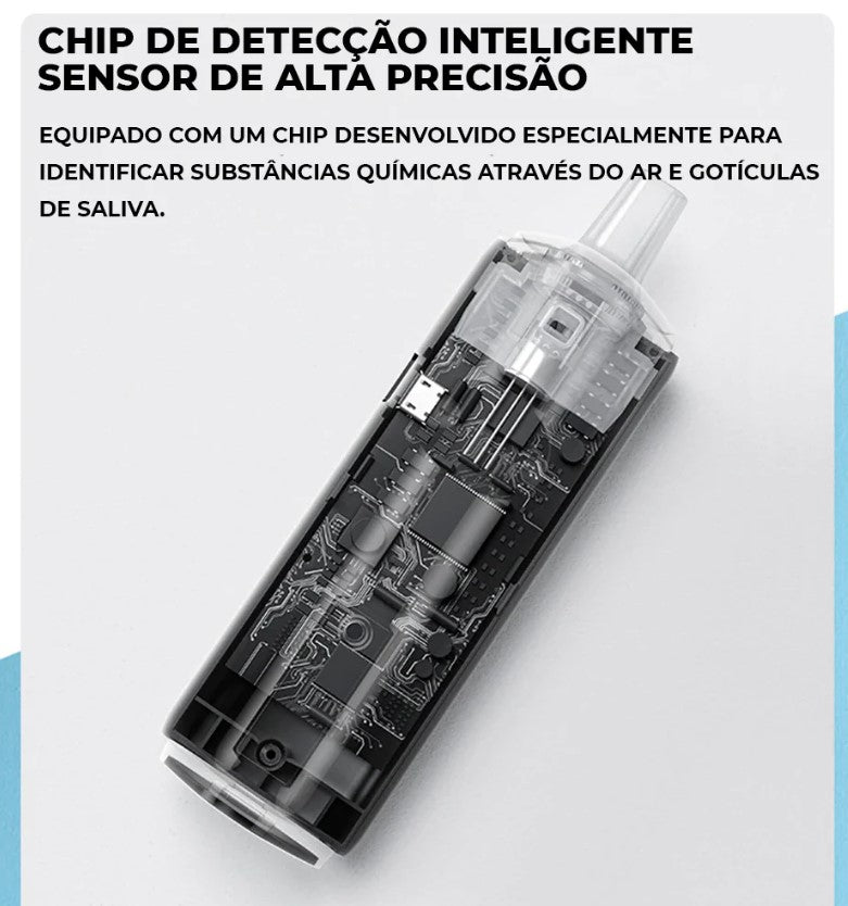 Bafômetro Portátil Tecno Tech